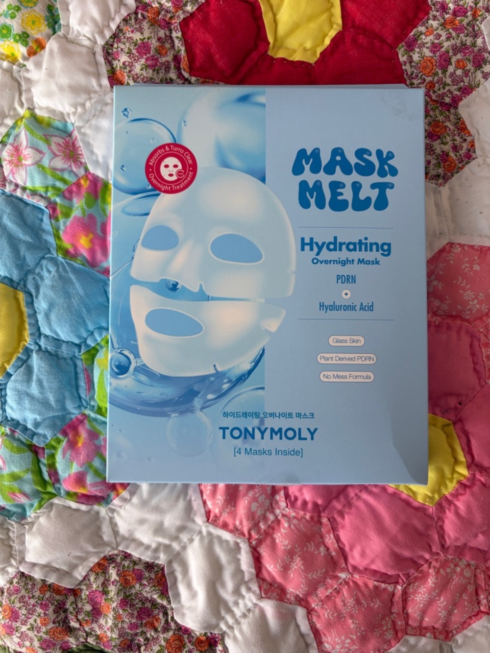 TONYMOLY Mask Melt Hydrating Overnight Face Masks